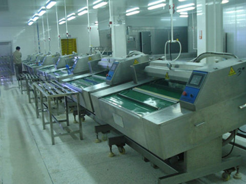 真空包裝機現場